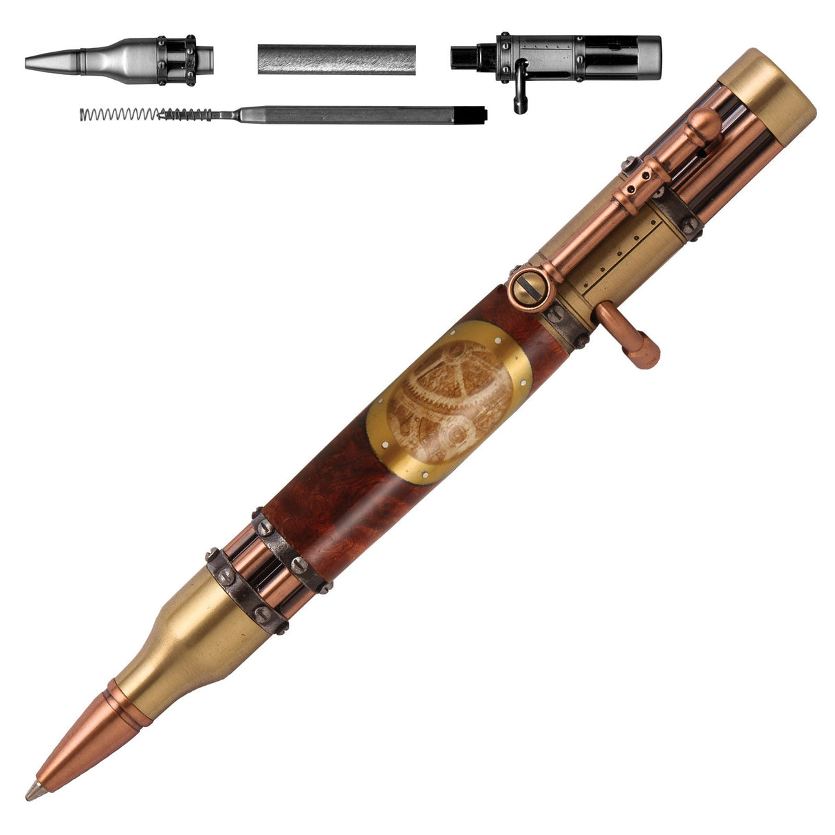 Steampunk Bolt Action Pen Kit