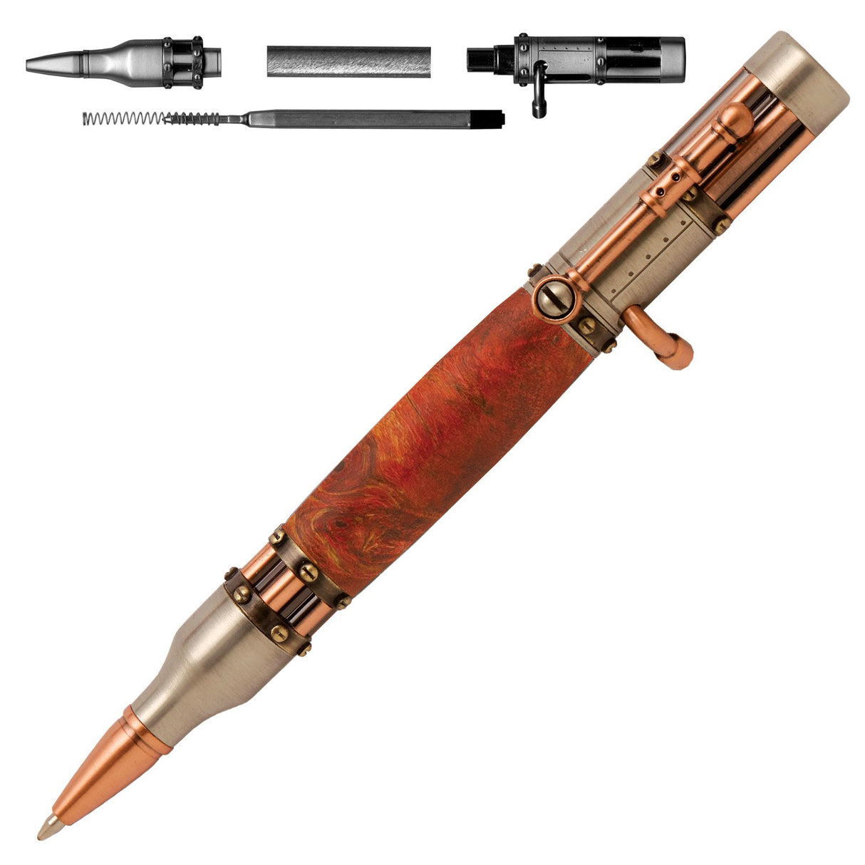 Steampunk Bolt Action Pen Kit