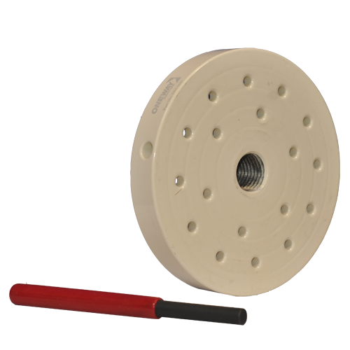 6" FACEPLATE 1 1/4 - 8 TPI, RH