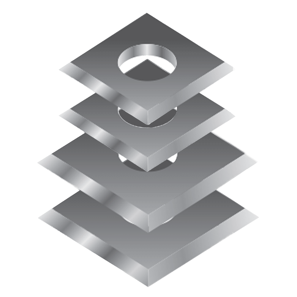 Replaceable Cutters for Spoilboard Bit
