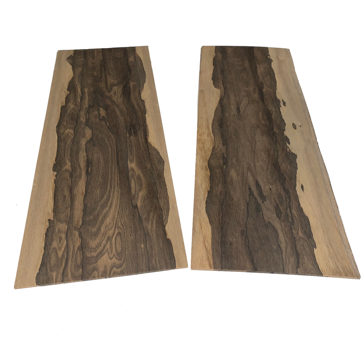 Ziricote Acoustic Guitar Backs Set #010