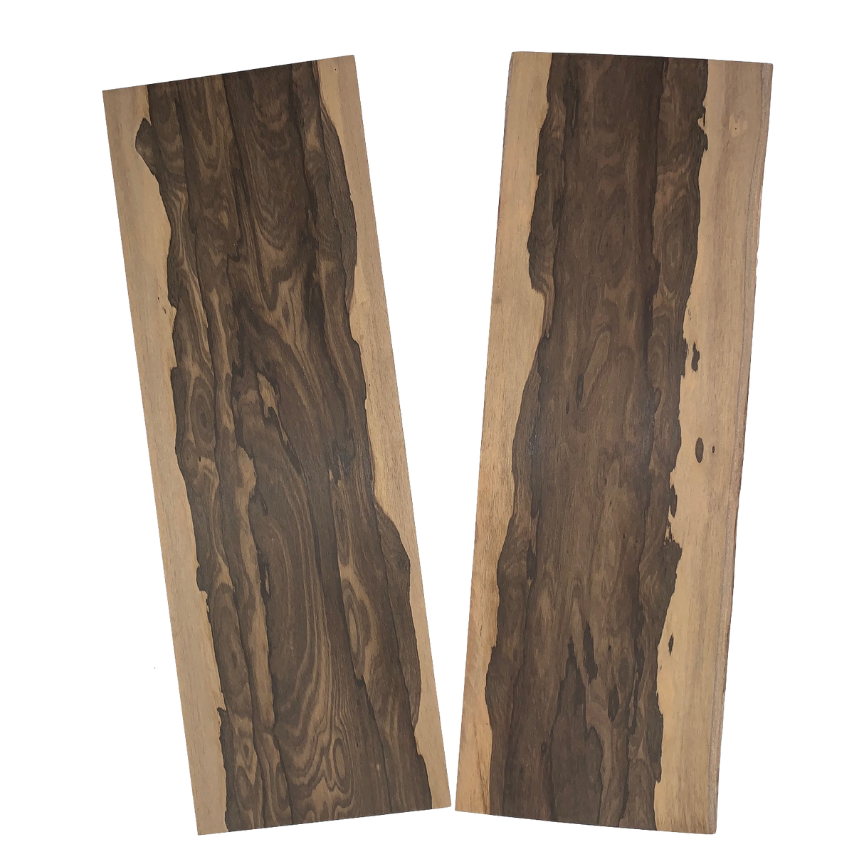 Ziricote Acoustic Guitar Backs Set #010