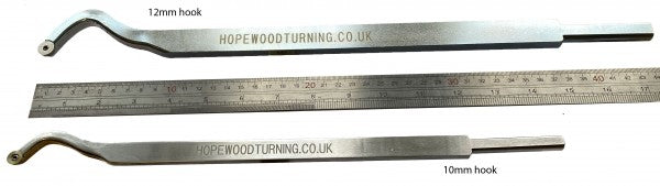 12mm Hook Tool with sharpening mandrel