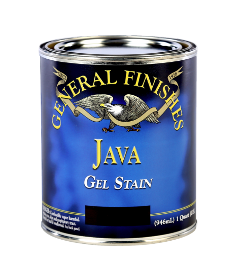 General Finishes Carbon Gray Gel Stain, 1 Quart