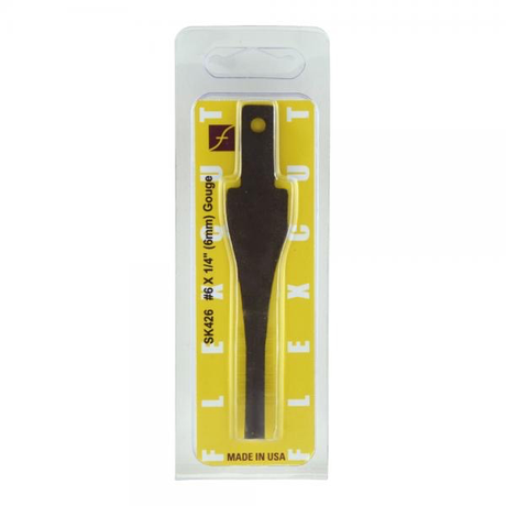 #6 x 1/4" (6mm) Sweep