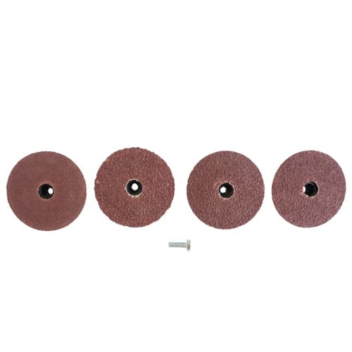 2" Mini Sanders 120 Grit 4 Pack