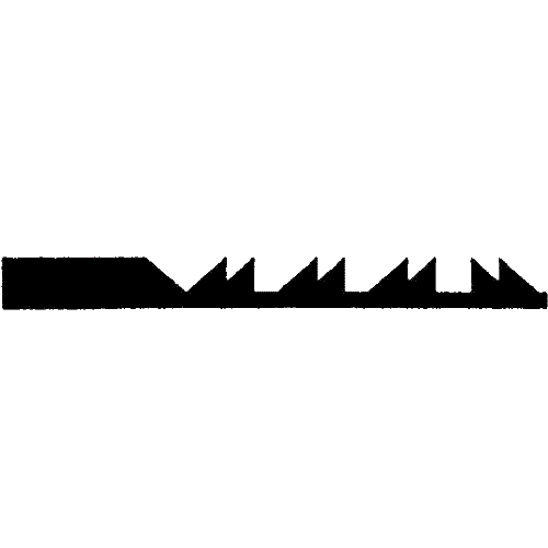 Double Tooth Reverse, Scroll Saw Blades (12 pack)