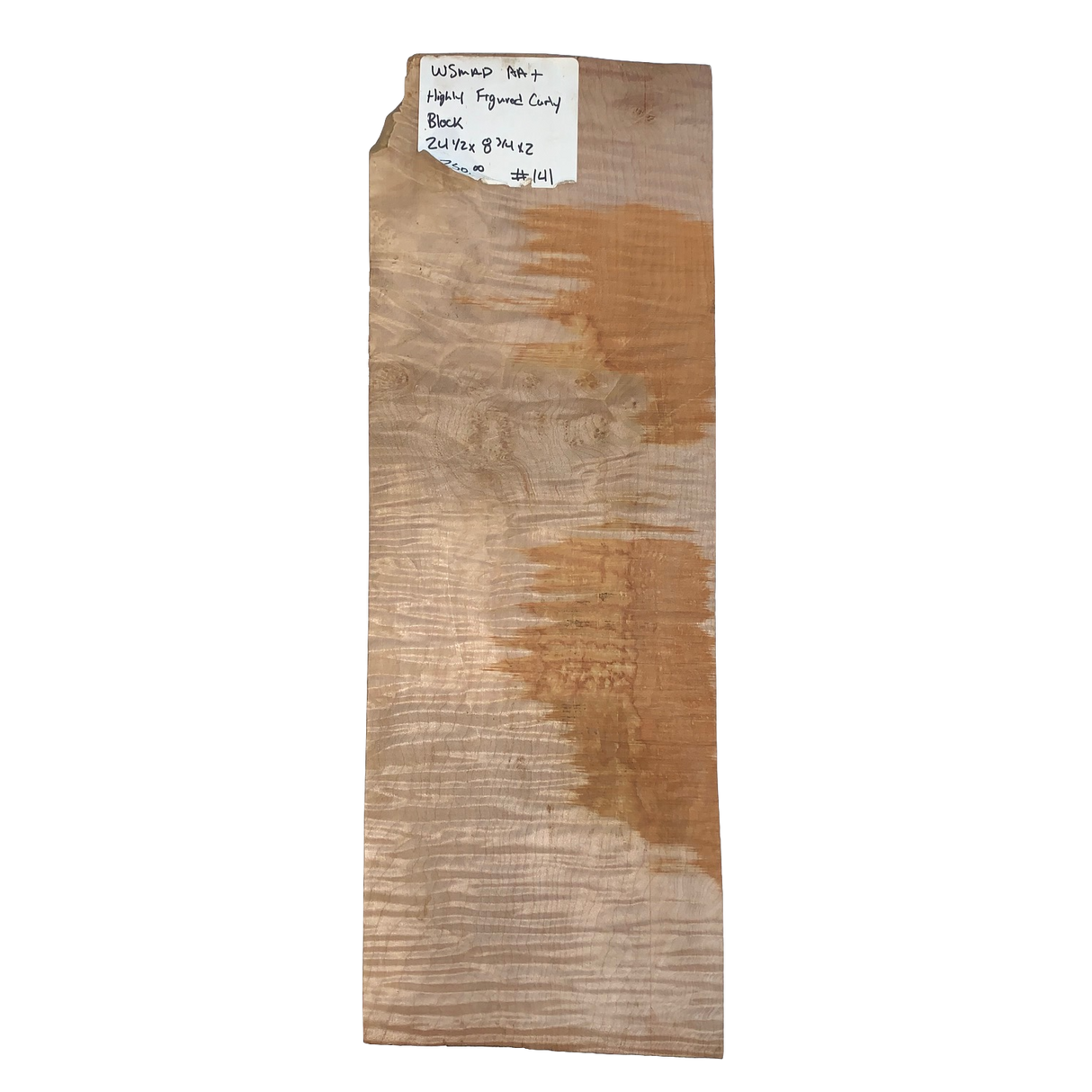 Guitar Body - Western Soft Maple - #141