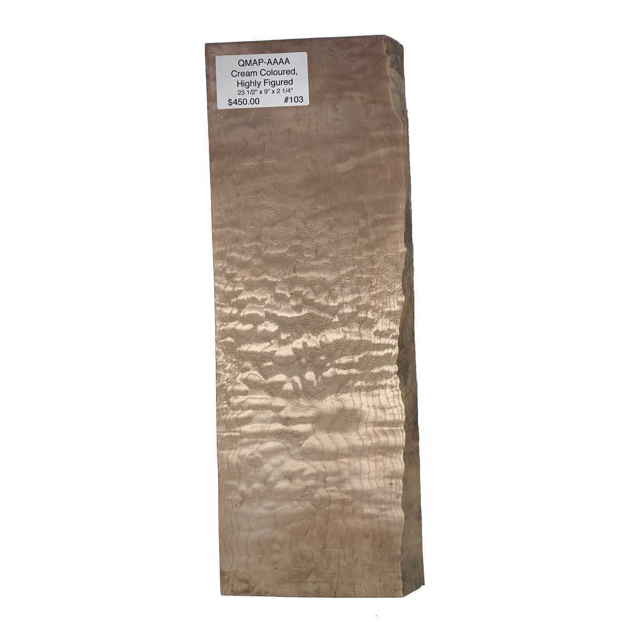 Guitar Body - Quilted Maple - #103