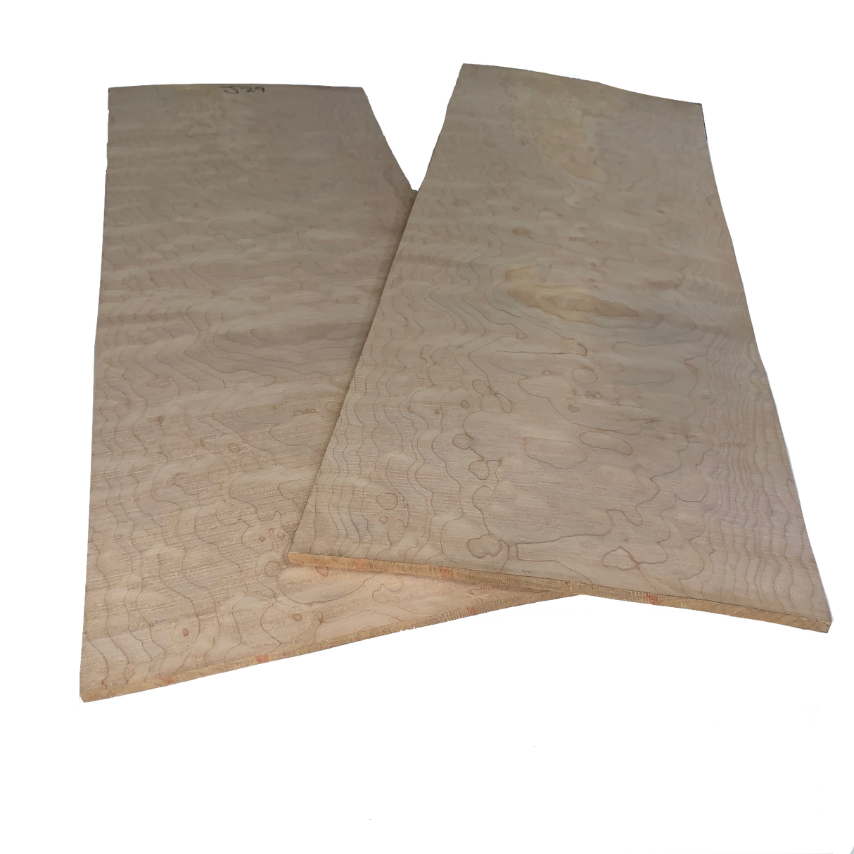 Quilted Soft Maple AA Set Tops