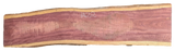 Purpleheart 5/4 Live Edge #022