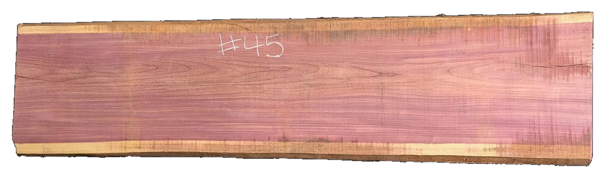 Purpleheart 5/4 Live Edge #045