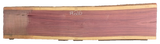 Purpleheart 5/4 Live Edge #026