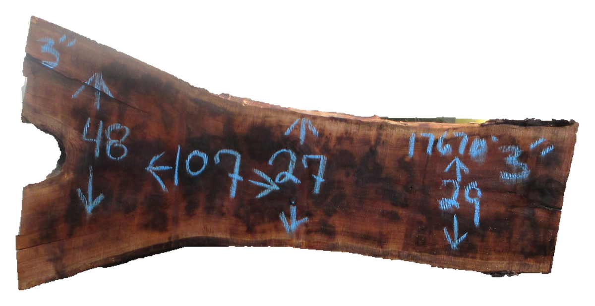 Claro Walnut Slab #17670