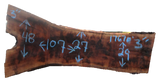 Claro Walnut Slab #17670