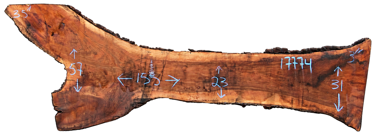 Claro Walnut Slab #17774