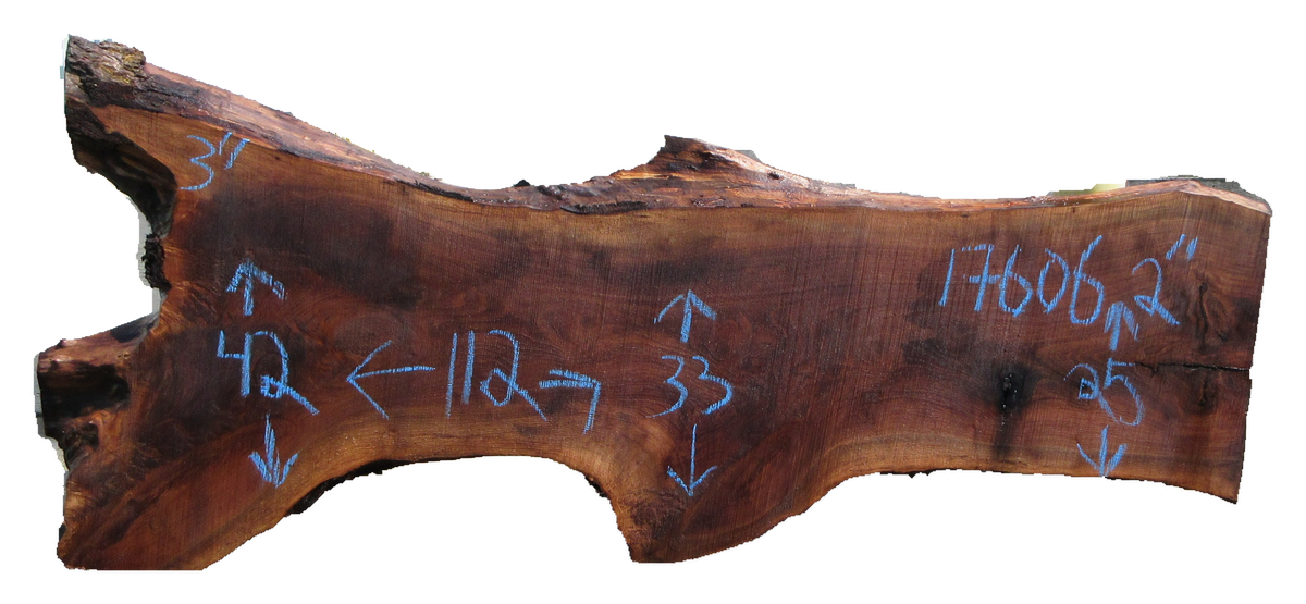 Claro Walnut Slab #17606