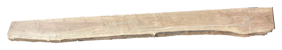 Bastogne Walnut 10/4 Live Edge #001