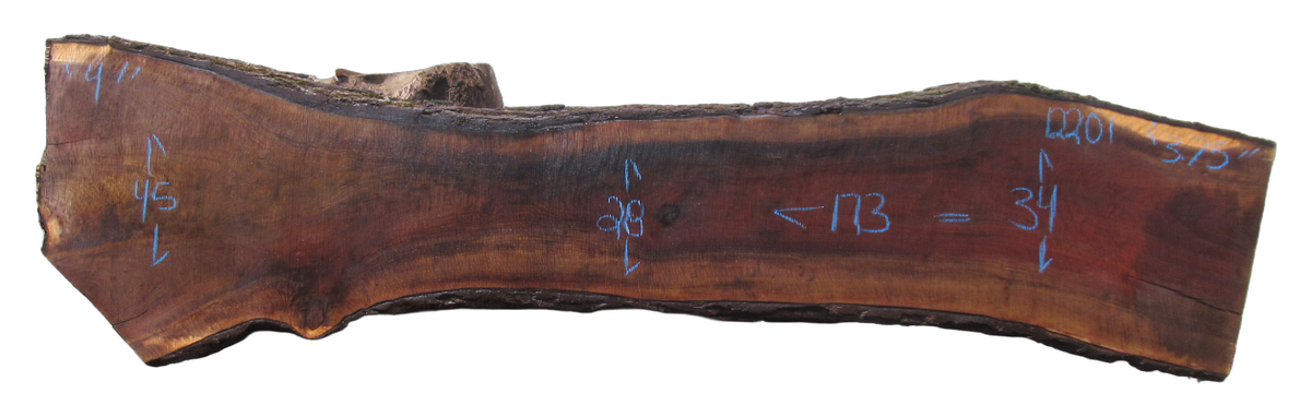 Claro Walnut Live Edge #12201