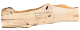 Ash 10/4 Live Edge #002