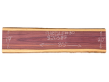 Purpleheart 5/4 Live Edge #030