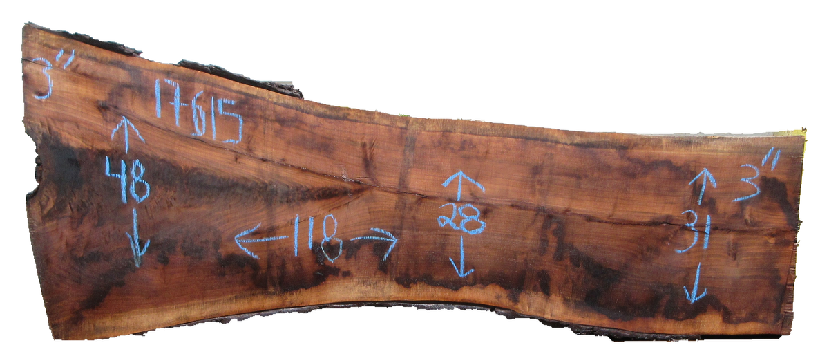 Claro Walnut Slab #17615