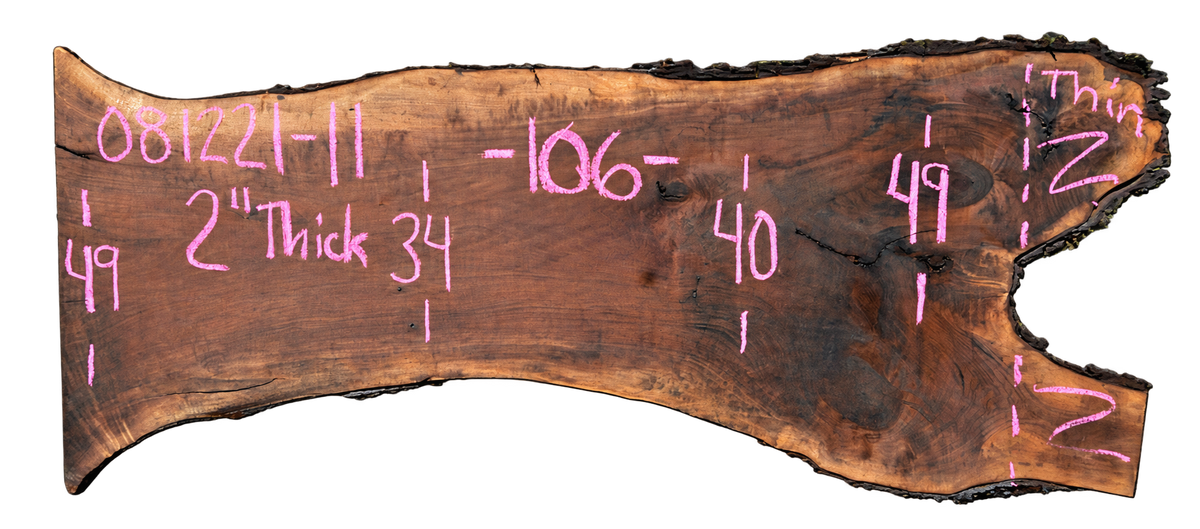 Black Walnut Live Edge #081221-11