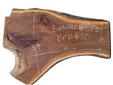 Black Walnut 10/4 Live Edge #583