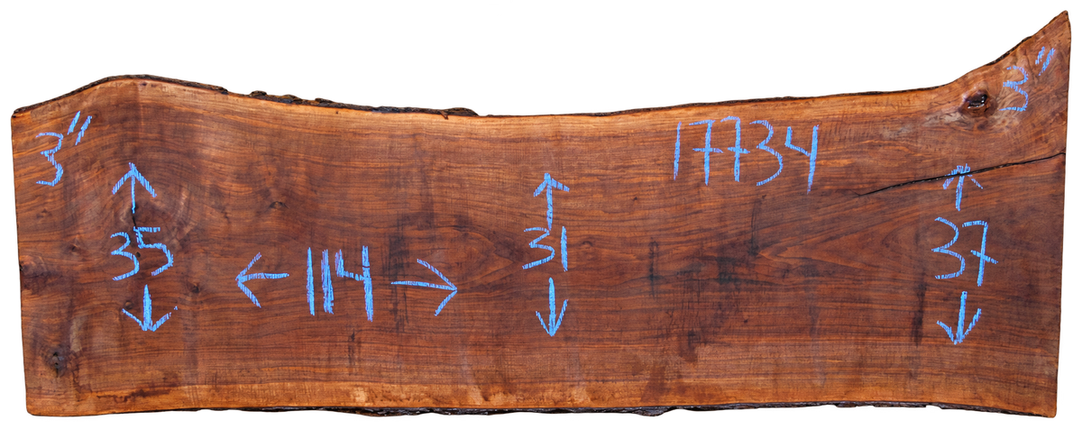 Claro Walnut Slab #17734