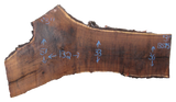 Claro Walnut Live Edge #13595