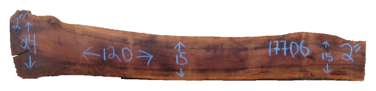 Claro Walnut Slab #17706