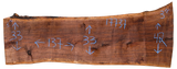 Claro Walnut Slab #17737