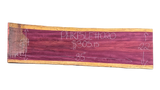 Purpleheart 5/4 Live Edge #020