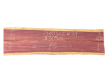 Purpleheart 5/4 Live Edge #034