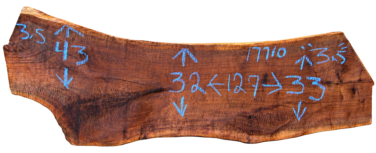Claro Walnut Slab #17710