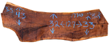 Claro Walnut Slab #17710
