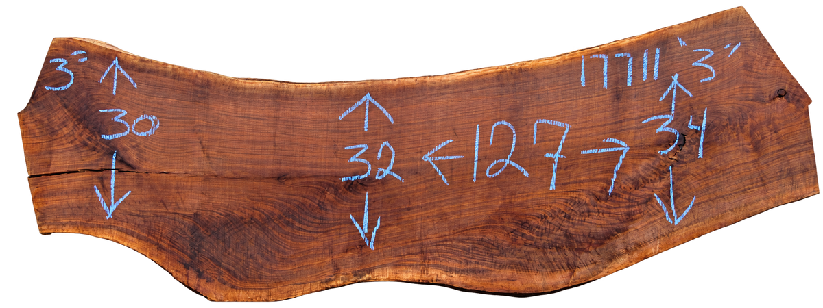 Claro Walnut Slab #17711