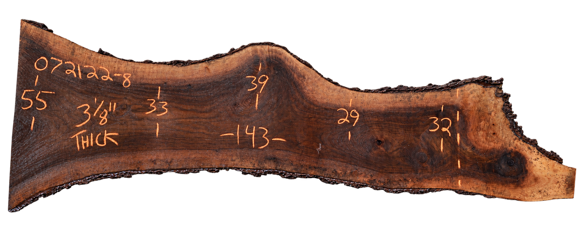 Black Walnut Live Edge #072122-08