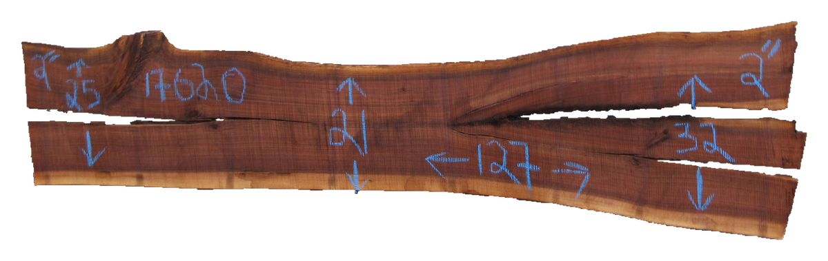 Claro Walnut Slab #17620
