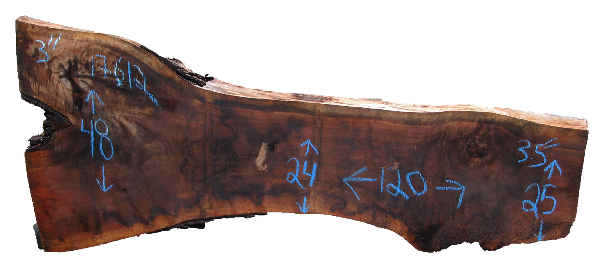 Claro Walnut Slab #17612