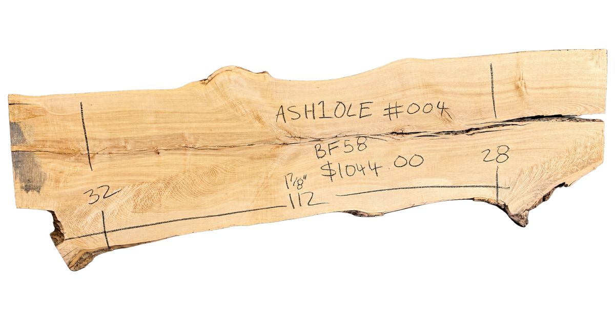 Ash 10/4 Live Edge #004