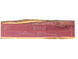 Purpleheart 5/4 Live Edge #040