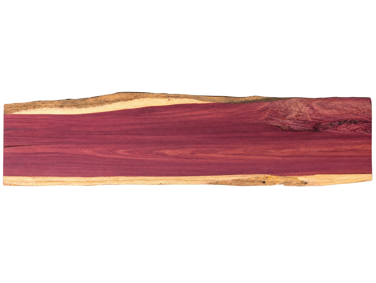 Purpleheart 5/4 Live Edge #040