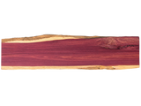 Purpleheart 5/4 Live Edge #040