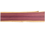 Purpleheart 5/4 Live Edge #035