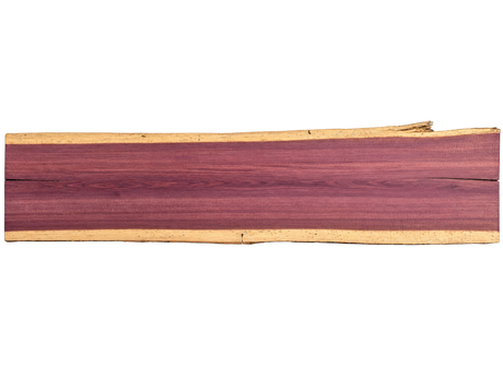 Purpleheart 5/4 Live Edge #035