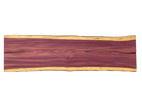 Purpleheart 5/4 Live Edge #034