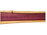 Purpleheart 5/4 Live Edge #024