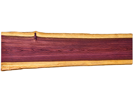 Purpleheart 5/4 Live Edge #024