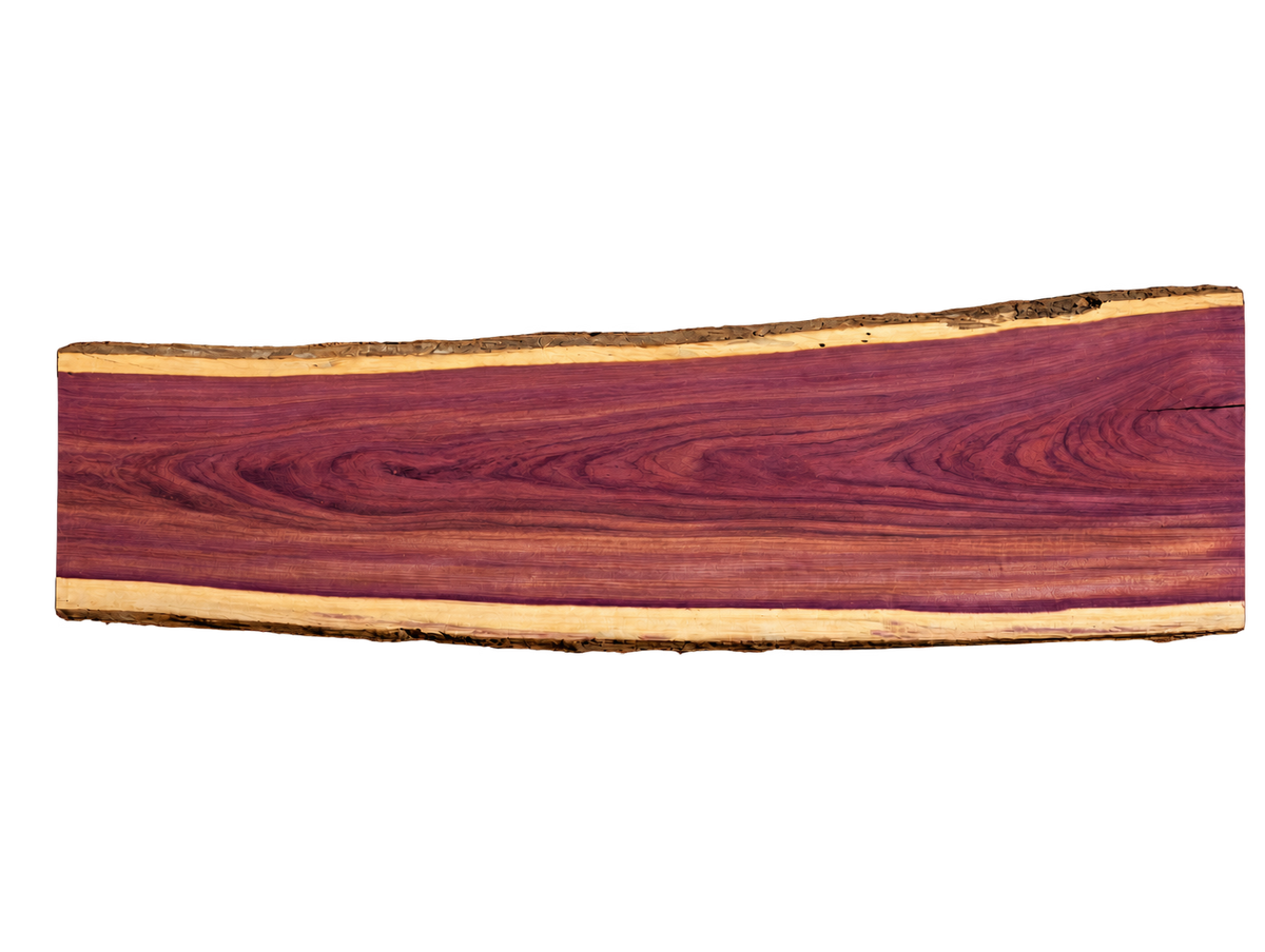 Purpleheart 5/4 Live Edge #023